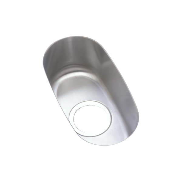 Lustertone Stainless Steel 9-1/2 X 16-5/8 X 5-9/16 Single Bowl Undermount Sink